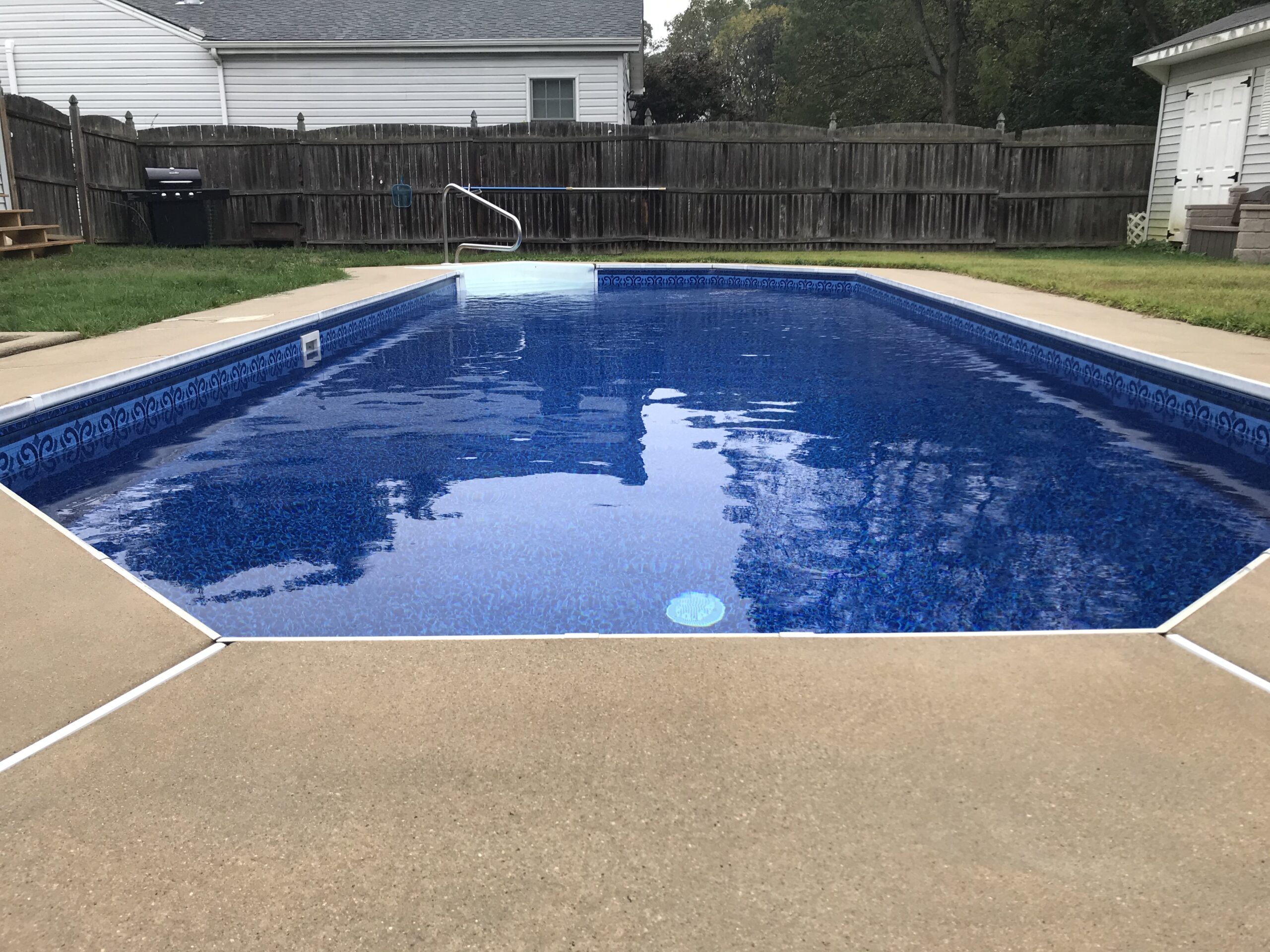 nicely renovated pool