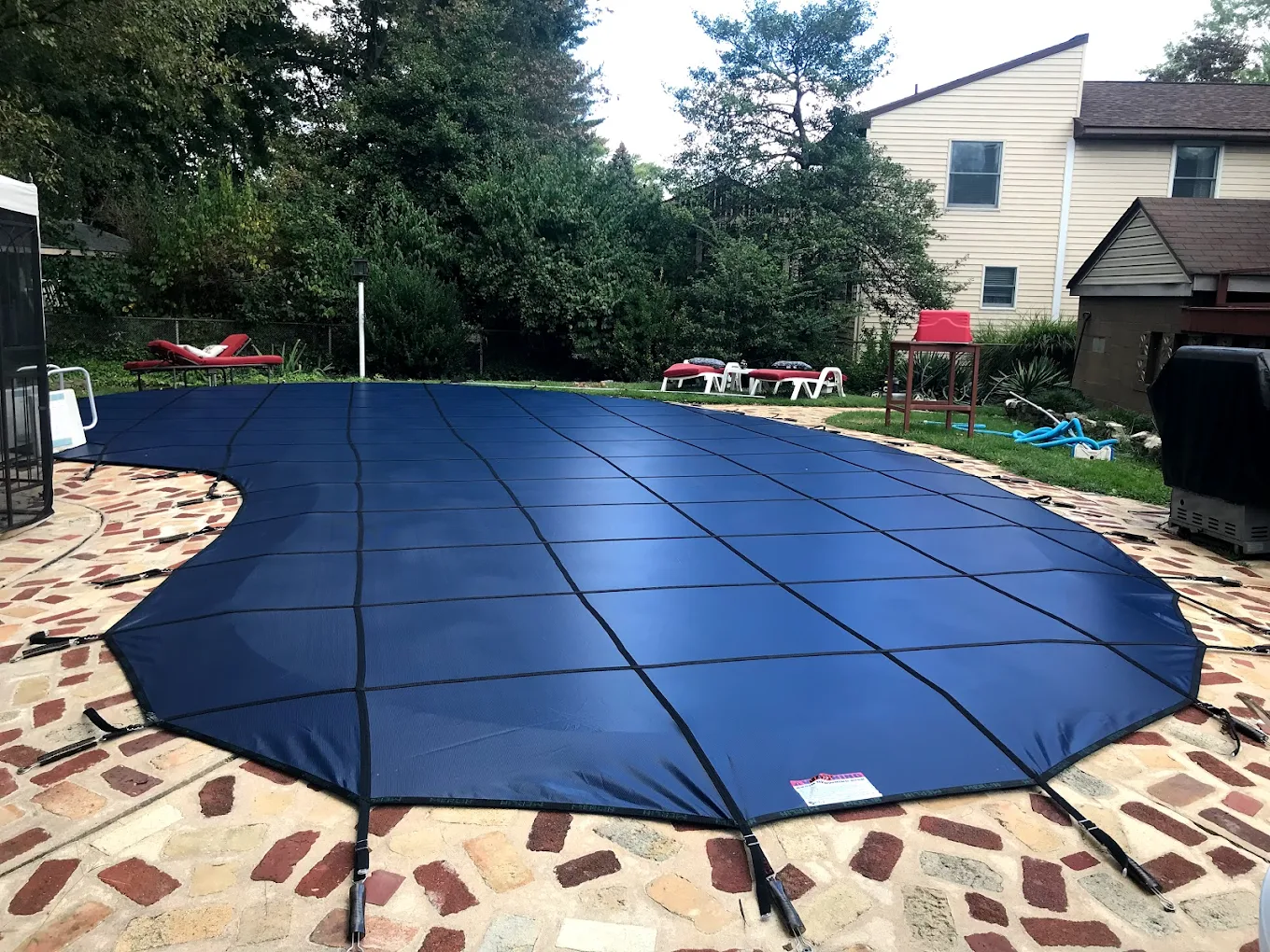 custom pool cover fitting and installation