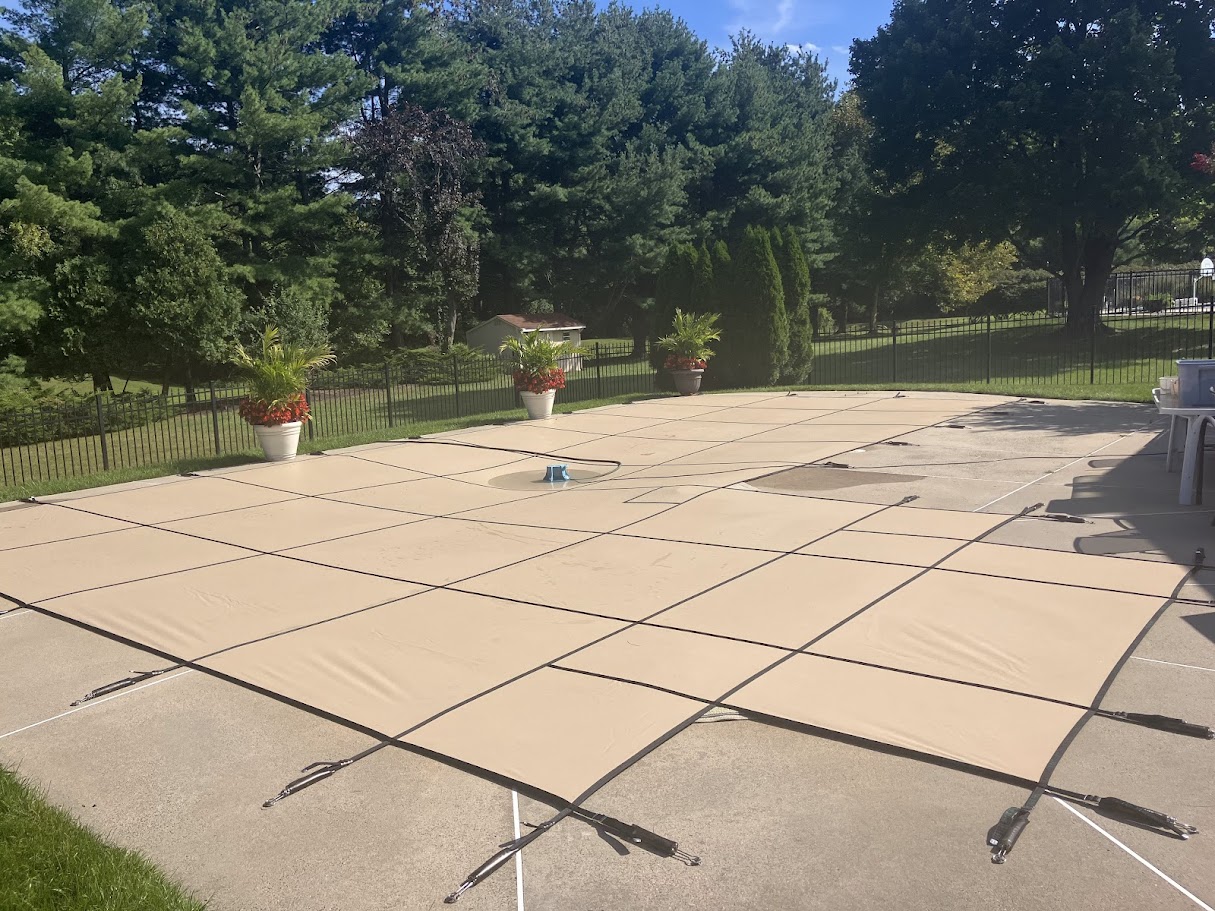 pool safety cover installation