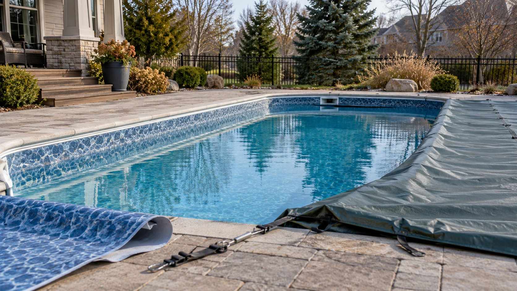 Should You Replace Your Pool Liner Before Closing or Wait Until Spring?